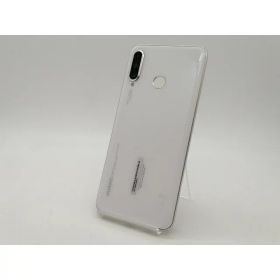 【中古】Huawei au 【SIMロック解除済み】 P30 lite Premium 4GB 128GB パールホワイト HWV33【札幌南2条】保証期間1ヶ月【ランクB】