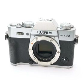 【中古】 《並品》 FUJIFILM X-T30 II ボディ シルバー 【ジョグキー接眼パネル部品交換/各部点検済】 [ デジタルカメラ ]