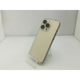 【中古】Apple SoftBank 【SIMフリー】 iPhone 14 Pro 1TB ゴールド MQ2U3J/A【大須】保証期間１ヶ月【ランクB】