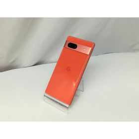 【中古】Google SoftBank 【SIMフリー】 Pixel 7a コーラル 8GB 128GB G82U8【札幌】保証期間１ヶ月【ランクA】