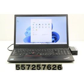 ノートパソコン Lenovo ThinkPad E580 Core i3 8130U 2.2GHz/8GB/256GB(SSD)/15.6W/FHD(1920x1080)/Win11 キー文字消えあり