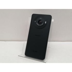 【中古】SHARP 国内版 【SIMフリー】 AQUOS R8 pro ブラック 12GB 256GB SH-R80P【仙台イービーンズ】保証期間１ヶ月【ランクC】