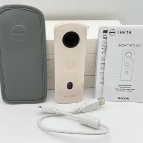 【極上美品】RICOH THETA SC2 ベージュ R03030 リコー シータ 360度カメラ