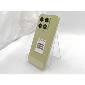 【中古】Xiaomi au 【SIMフリー】 Xiaomi 14T 12GB 256GB レモングリーン XIG07【ECセンター】保証期間１ヶ月【ランクB】