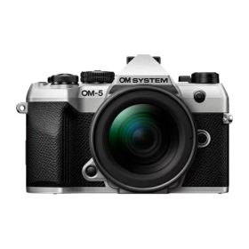 【長期保証付】OM SYSTEM OM-5 Mark II SLV シルバー 12-45mm F4.0 PRO レンズキット ミラーレスデジタル一眼カメラ IP53防水防塵対応 OM5MK2L1245KS