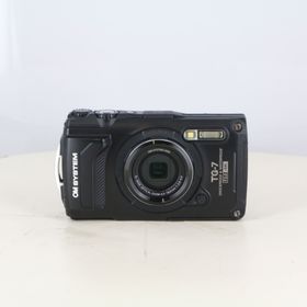 オリンパス(OLYMPUS)の【中古】(オーエムシステム) OM SYSTEM TG-7 ブラック(コンパクトデジタルカメラ)