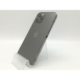 【中古】Apple SoftBank 【SIMロック解除済み】 iPhone 12 Pro 128GB グラファイト MGM53J/A【福岡天神】保証期間１ヶ月【ランクC】