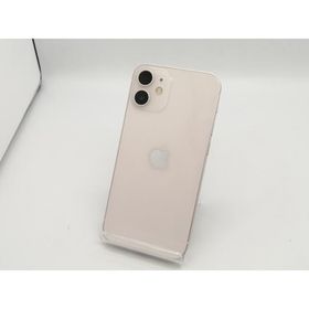 【中古】Apple ymobile 【SIMロック解除済み】 iPhone 12 mini 64GB ホワイト MGA63J/A【広島本通】保証期間１ヶ月【ランクC】