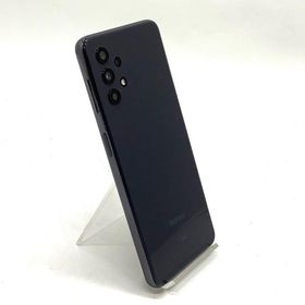 【全額返金保証】【最速発送】SAMSUNG Galaxy A32 5G 64GB ブラック au SCG08 白ロム 美品 動作確認済