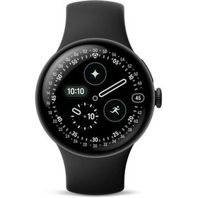 Google Pixel Watch 4 45mm GA09962-US [Matte Black／Obsidian]