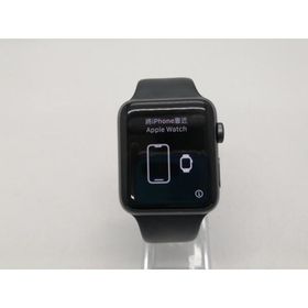 【中古】Apple Apple Watch Series3 42mm Cellular スペースグレイアルミニウム/ブラックスポーツバンド MTH22J/A【広島本通】保証期間１ヶ月【ランクB】