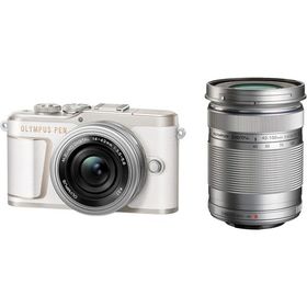 新品 OLYMPUS ミラーレス一眼カメラ PEN E-PL10 EZダブルズームキット ホワイト