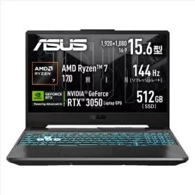 ASUS(エイスース) TUF Gaming A15 FA506NCQ-R7R3050 15.6型 Ryzen 7 メモリ16GB SSD512GB Win11Home ノートパソコン