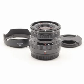 FUJIFILM XF16mm F2.8 R WR 単焦点広角レンズ 防塵防滴 コンパクト軽量 Xマウント 高画質風景・スナップ撮影に最適【中古】