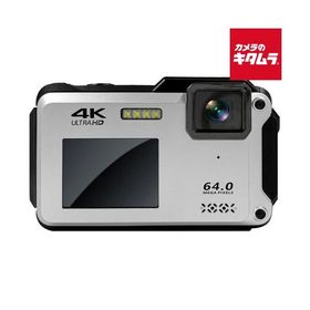 Bluemake 防水コンパクトデジタルカメラ TT-WD1300 シルバー コンパクトデジタルカメラ 防水 Wi-Fi搭載 コンパクトデジカメ 《納期約２週間》