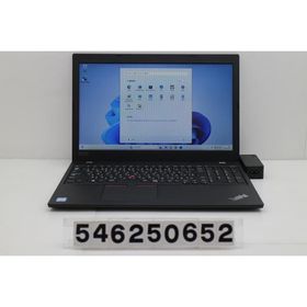 ノートパソコン Lenovo ThinkPad L580 Core i5 8250U 1.6GHz/8GB/256GB(SSD)/15.6W/FWXGA(1366x768)/Win11
