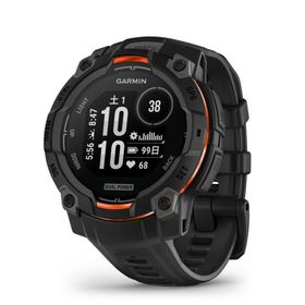 ガーミン GARMIN スマートウォッチ Instinct 3 45mmサイズ Dual Power Black Bezel with Black Band 010-02934-30【日本正規品】