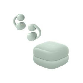 ソニー(SONY) WF-LC900-G グリーン LinkBuds Clip イヤーカフ型完全ワイヤレスイヤホン リスニングモード切替 IPX4防水