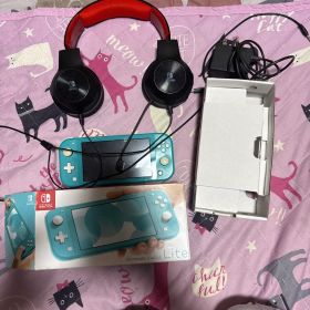 Nintendo Switch Lite ターコイズ 本体 任天堂ヘッドホン付き