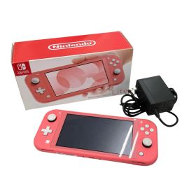 186000 動作確認済み Nintendo 任天堂 ニンテンドウ Nintendo Switch Lite ニンテンドースイッチライト 箱付き コーラル