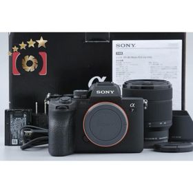 【中古】SONY ソニー α7IV ILCE-7M4 ズームレンズキット ブラック 元箱付き