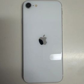 iPhoneSE 第二世代 ホワイト 64GB ※ジャンク品（画面ヒビ割れあり）