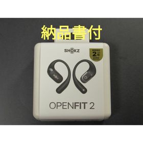 新品未開封★SHOKZ OPENFIT2 ブラック(ヘッドフォン/イヤフォン)