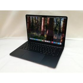 【中古】Apple MacBook Air 13インチ (M4,2025) M4(CPU:10C/GPU:8C) 16GB/256GB ミッドナイト MW123J/A【川崎】保証期間１ヶ月【ランクA】