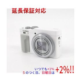 【新品(開封のみ)】 Panasonic デジタルカメラ LUMIX DC-TZ99-W ホワイト/2030万画素