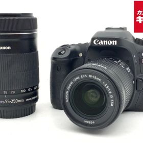 【中古】 【並品】 キヤノン EOS 80D ダブルズームキット 【デジタル一眼レフ】 【6ヶ月保証】