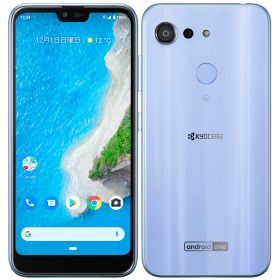 【中古】A+ランク【未使用に近い】 SIMフリー S6-KC KYOCERA Android one S6 ラベンダーブルー 利用制限▲(赤ロム永久保証) 送料無料