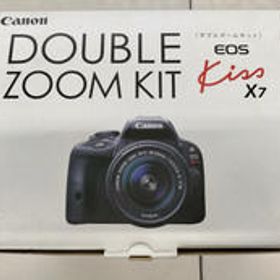 デジタル一眼レフ EOS KISS X7 ダブルズームキット CANON
