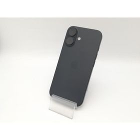 【中古】Apple SoftBank 【SIMフリー】 iPhone 16 128GB ブラック MYDQ3J/A【アリオ倉敷】保証期間１ヶ月【ランクB】
