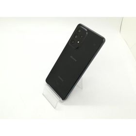 【中古】SAMSUNG docomo 【SIMフリー】 Galaxy A53 5G オーサムブラック 6GB 128GB SC-53C【静岡】保証期間１ヶ月【ランクC】