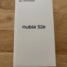 nubia S2e A506ZT ブラック SoftBank 64GB スマートフォン
