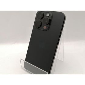 【中古】Apple docomo 【SIMフリー】 iPhone 15 Pro 1TB ブラックチタニウム MTUQ3J/A【神保町】保証期間１ヶ月【ランクB】