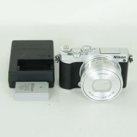 [良品 | シャッター数2,718回] Nikon Nikon1 J5 標準パワーズームレンズキット シルバー
