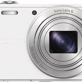 【中古】SONY デジタルカメラ Cyber-shot WX300 2110万画素 光学20倍 ホワイト DSC-WX300(W)