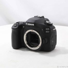〔中古〕Canon(キヤノン) EOS 80D ボディ ブラック〔258-ud〕