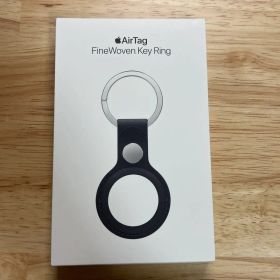 Apple AirTag FineWoven Key Ring ブラック