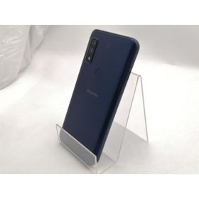 【中古】Fujitsu docomo 【SIMフリー】 arrows We ネイビー 4GB 64GB F-51B【ECセンター】保証期間１ヶ月【ランクC】