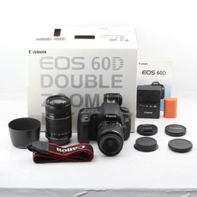 Canon デジタル一眼レフカメラ EOS 60D ダブルズームキット EF-S18-55ｍｍ/EF-S55-250ｍｍ付属 EOS60D-WKIT