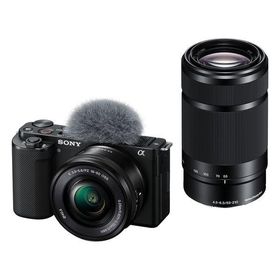 【ラッピング可】【即日発送】【新品 保証開始済み品】SONY ソニー VLOGCAM ダブルズームレンズキット ZV-E10Y ブラック