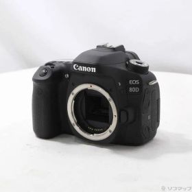 ソフマップ 〔中古品〕 EOS 80D ボディ ブラック【258】