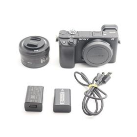 SONY(ソニー) APS-C ミラーレス一眼カメラ α6400 パワーズームレンズキット(同梱レンズ:SELP1650) ブラック ILCE-6400L B