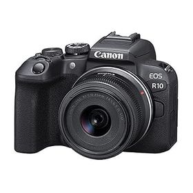 【中古】(非常に良い)キヤノン Canon ミラーレスカメラ EOS R10 RF-S 18-45mmレンズキット