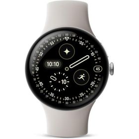GA09308US スマートウォッチ Google Pixel Watch 4 (45 mm) Polished Silver ...