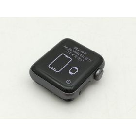 【中古】Apple Apple Watch Series3 GPS 38mm スペースグレイアルミケース (バンド無し)【神戸】保証期間１ヶ月【ランクC】