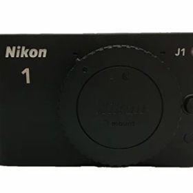 【中古】Nikon ミラーレス一眼カメラ Nikon 1 (ニコンワン) J1 (ジェイワン) ダブルズームキット ブラックN1 J1WZ BK