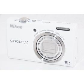 【中古】【外観並級】Nikon デジタルカメラ COOLPIX (クールピクス) S6200 ナチュラルホワイト